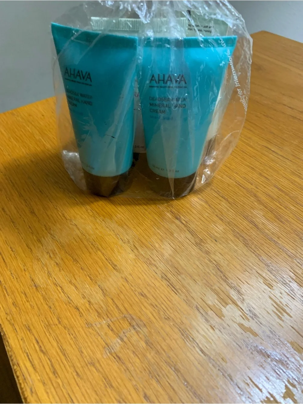 AHAVA Mineral Hand Cream Trio - Turquoise Blue Tubes